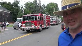 2023 Columbia County Volunteer Firefighters Association (CCVFA) annual convention parade.
