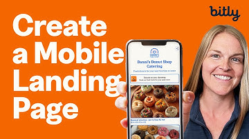 How to Create a Mobile Landing Page with Bitly