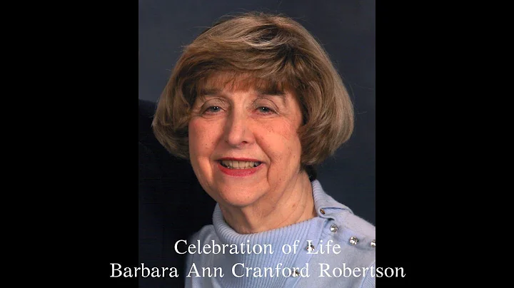 Celebration of Life - Barbara Robertson - Tuesday,...