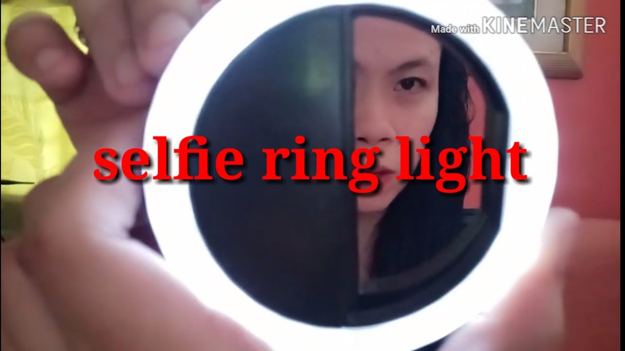 UNBOXING SELFIE RING LIGHT FROM LAZADA YouTube