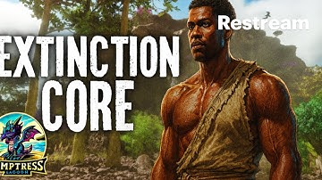 ARK: Survival Ascended the extinction core day 1 ARK Community server  #Ascended #dinosaur