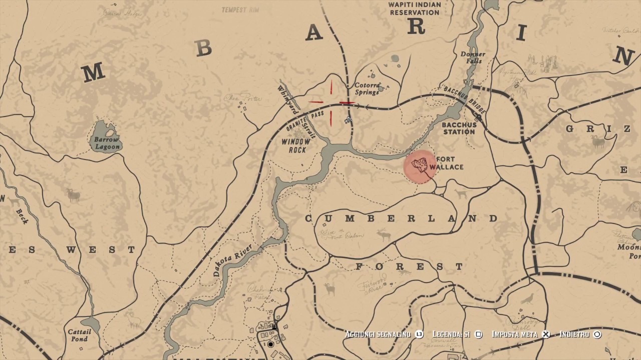 RDR2 Online - East Watson's Wallace Station and Little Creek River Treasure Loca