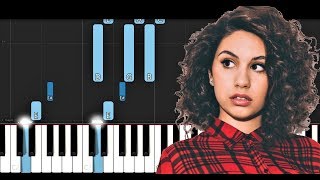 Alessia Cara - Out Of Love (Piano Tutorial) chords