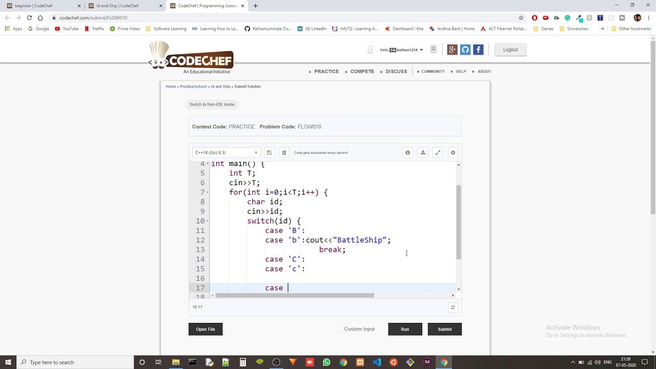 Coding-Problems/CodeChef/README.md at master · Mohammed-Shoaib