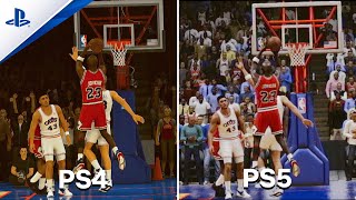 NBA 2K23 (PS4 vs PS5) JORDAN CHALLENGE 