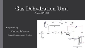 Natural Gas Dehydration Unit with TEG || Aspen HYSYS