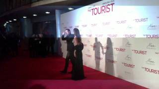 The Tourist premiere en Madrid. Angelina y Brad........y yo!!
