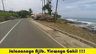 Touring ke Sawarna Via Malingping dari Rangkasbitung, Jalanannya Ajib Viewnya Gokil!! #MotoVlog 22