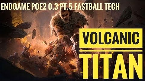 Is Warrior Overpowered in Poe2!?  Volcanic Titan Part 5 Fastball Tech Path of exile 2 