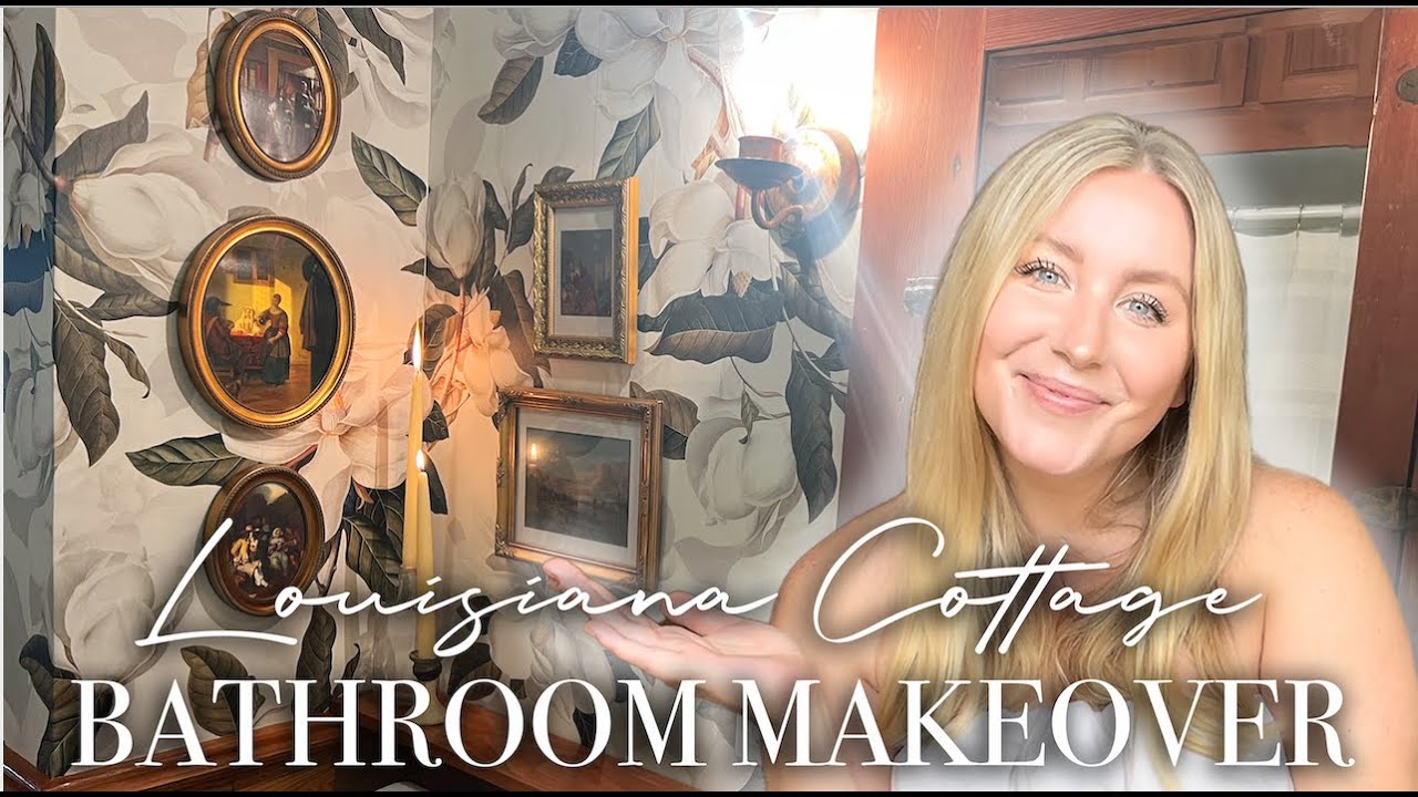 EXTREME cottagecore bathroom makeover: part 2