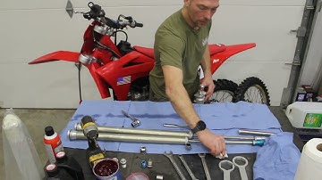 WP KYB Spring Fork Conversion - Super Quick Install Info