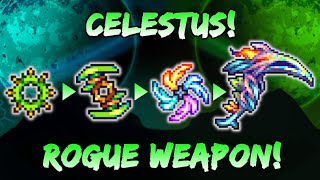 Celestus! Endgame Calamity Rogue Weapon! Terraria Calamity Mod - Best Rogue Class Loadout / Setup