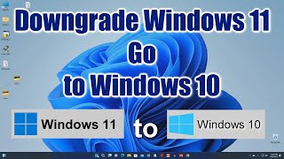 How to Downgrade Windows 11 to Windows 10 and NOT LOSE Your Microsoft License➡️Tutorial in 2024
