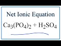 Net Ionic Equations and Solubility