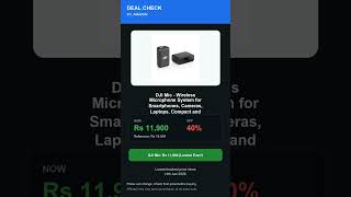 Amazon &amp; Flipkart Deals: Dell Monitor, DJI Mic, Samsung 4K Monitor - Real Discounts!