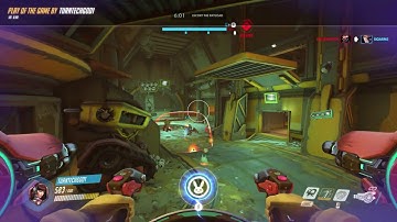 Double Kill as D.VA | Play of the Game | Overwatch Highlight