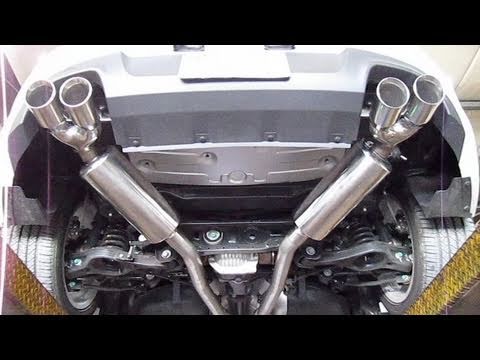 hyundai-genesis-coupe-3.8-installation-of-the-stillen-true-dual-exhaust-and-aem-cai-(before/after)