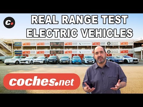 What is the range of electric cars in 2018? | REAL RANGE TEST | English Version | coches.net