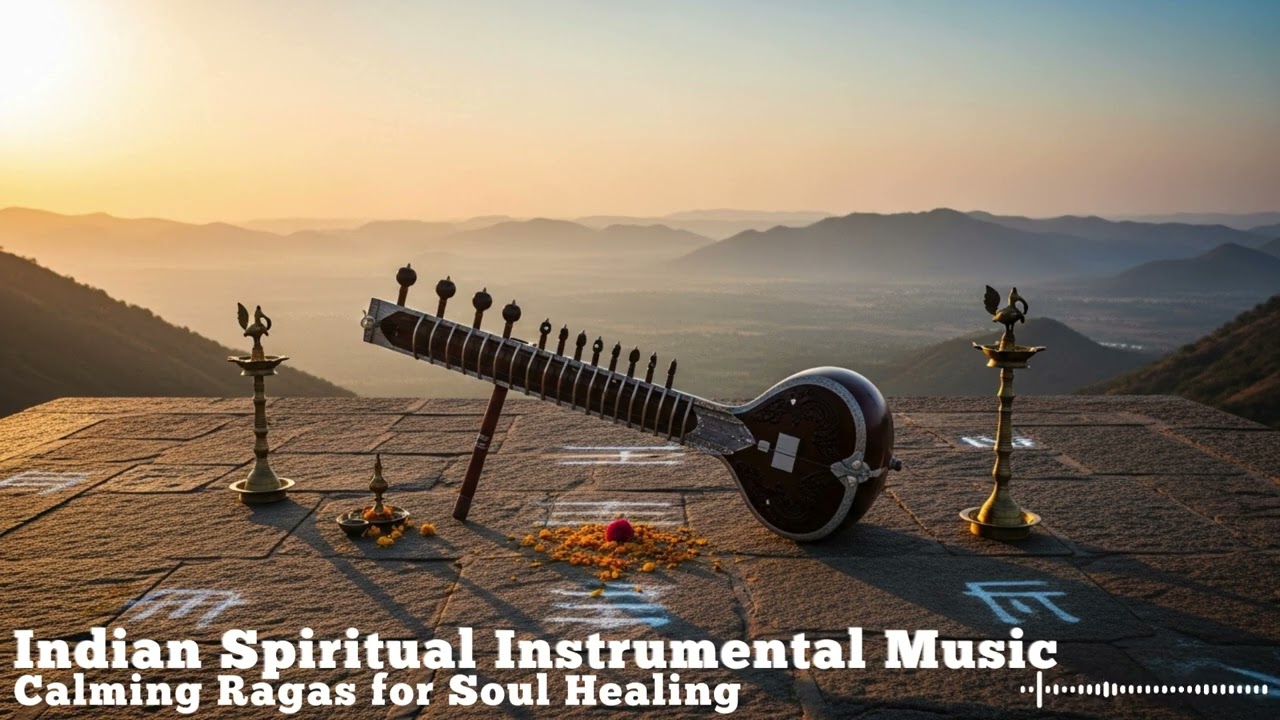 Indian Spiritual Instrumental Music | Calming Ragas for Soul Healing!