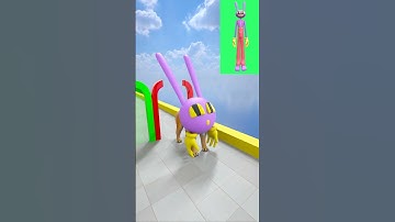 Help Build a Queen Run Challenge With The Dog Jax #shorts #theamazingdigitalcircus