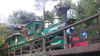 【走行シーン集】ウエスタンリバー鉄道 Western River Railroad (Tokyo Disney Land Steam Train)