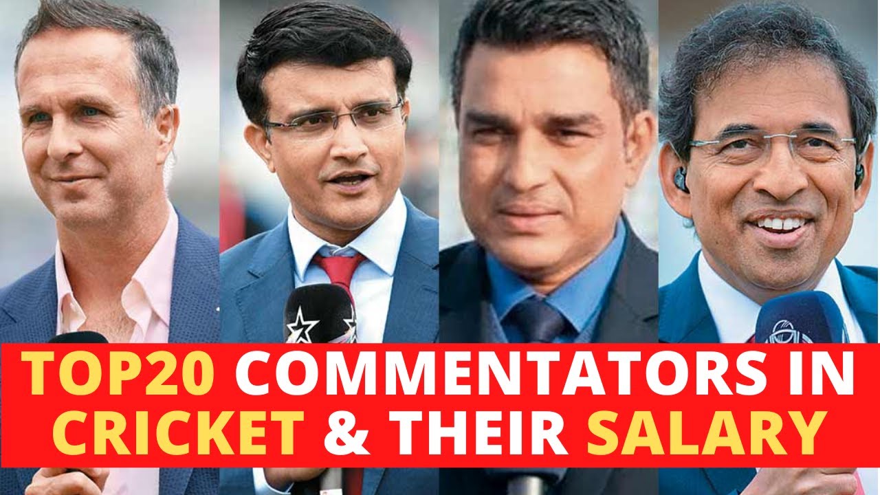 Highest paid cricket commentators l Top 20 cricket commentators and ...