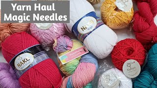 Yarn Unboxing & Review | Online Yarn / Wool store in India - Magic Needles Yarn crochetforbeginners