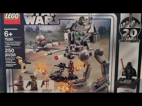 LEGO Star Wars Set Review 75261 | Clone Scout Walker 20th Anniversary Edition