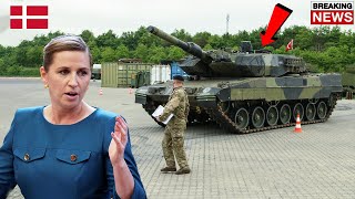 3 MINUTES AGO! Denmark's Big Blow to Russia! Denmark Sends Tanks to Ukraine!