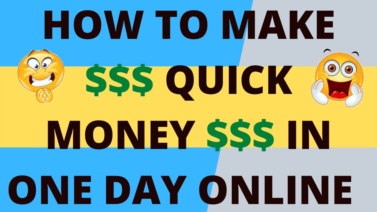 how can i make money fast in one day in india