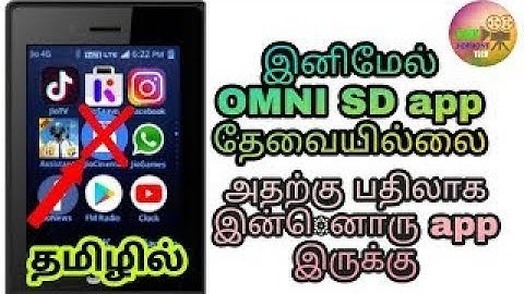 jio phone omni sd no use android apps use tamil