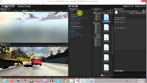 Game Creation Tutorial   1  Unity3d Car Game COUNTDOWN)