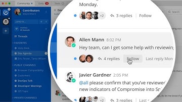Mattermost - Collapsed Reply Threads Tutorial