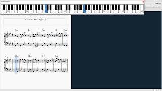 Czerwone jagody #116 piano tutorial (ŁATWA-EASY)