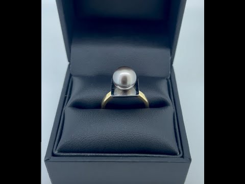 Opal Diamond Factory | Gold Tahitian Pearl Ring