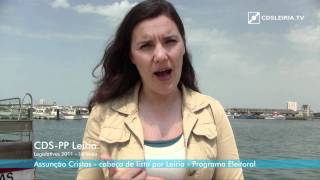 Assunção Cristas dá a conhecer o Programa Eleitoral do CDS no Distrito de Leiria