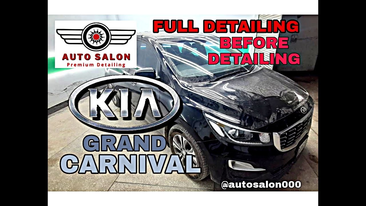 KIA Grand Carnival - Before full detailing - Auto Salon - Peshawar - 