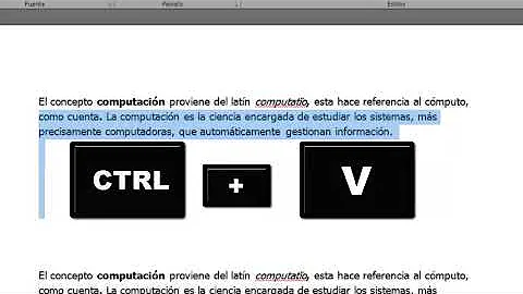 ¿Cuáles son las funciones de Ctrl A a Z?