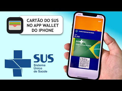 WALLET: Como Adicionar o Cartão 💳 do SUS ⛑na Carteira Digital do iPhone?