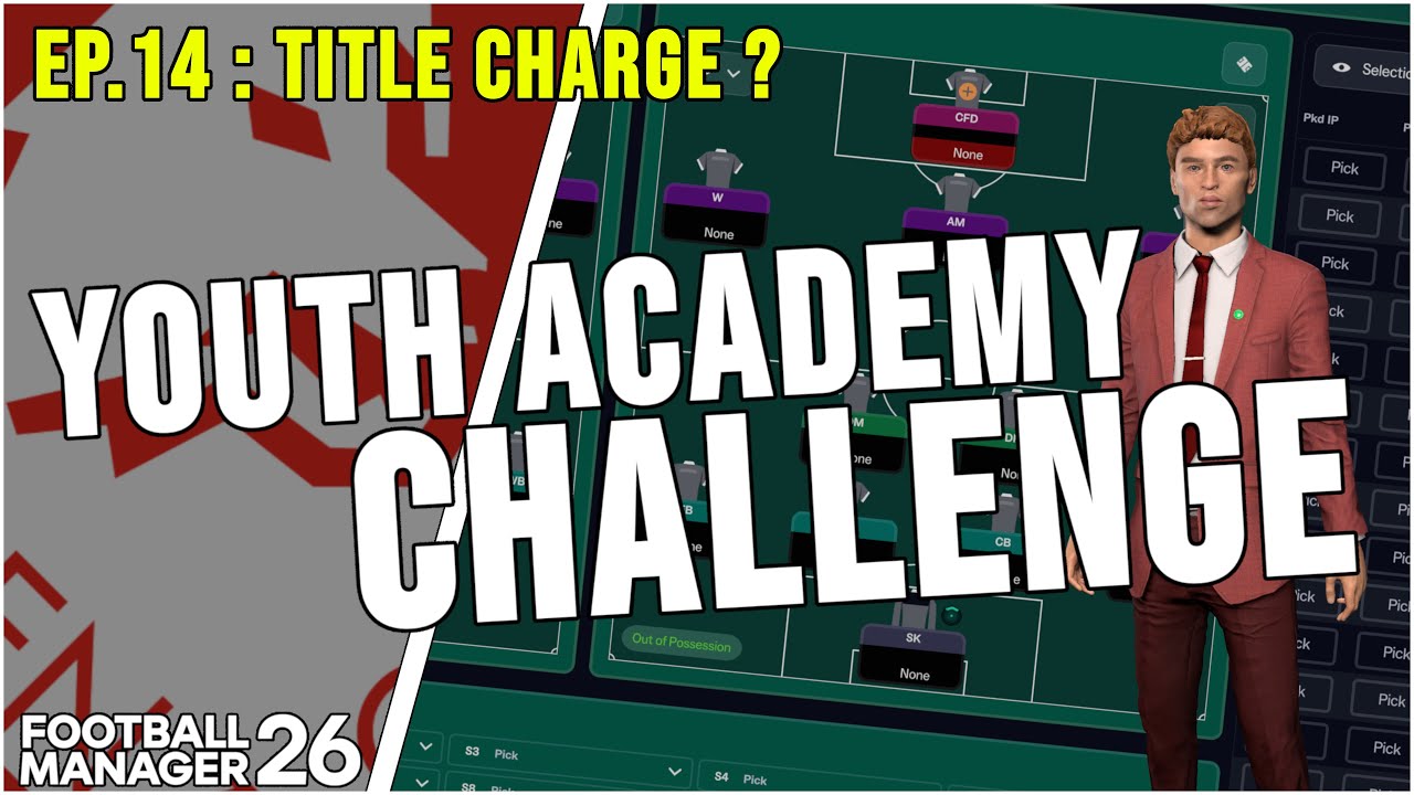 A TITLE CHALLENGE  ?! | PIACENZA YOUTH ACADEMY CHALLENGE | FM26 | SEASON 4