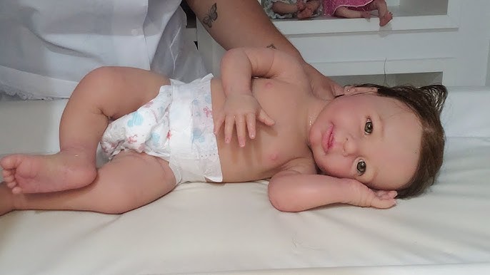 BEBÊ REBORN GIOVANNA TODA EM SILICONE SÓLIDO MEGA REALISTA PROMOÇÃO  REALISMO EM 3D ASSISTA O VÍDEO - Maternidade Mundo Baby Reborn