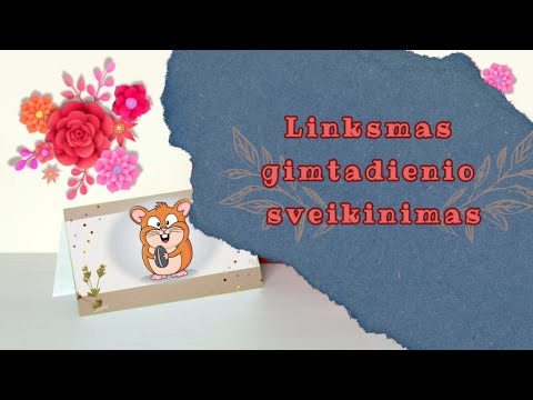 Video: Su gimtadieniu sveikinu tetą iš dukterėčios prozoje