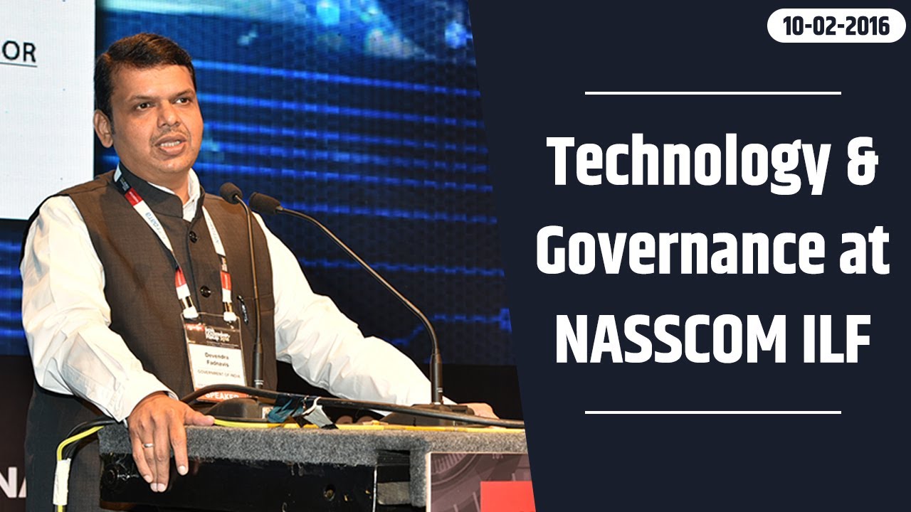 CM Shri Devendra Fadnavis on technology & governance at NASSCOM ILF.