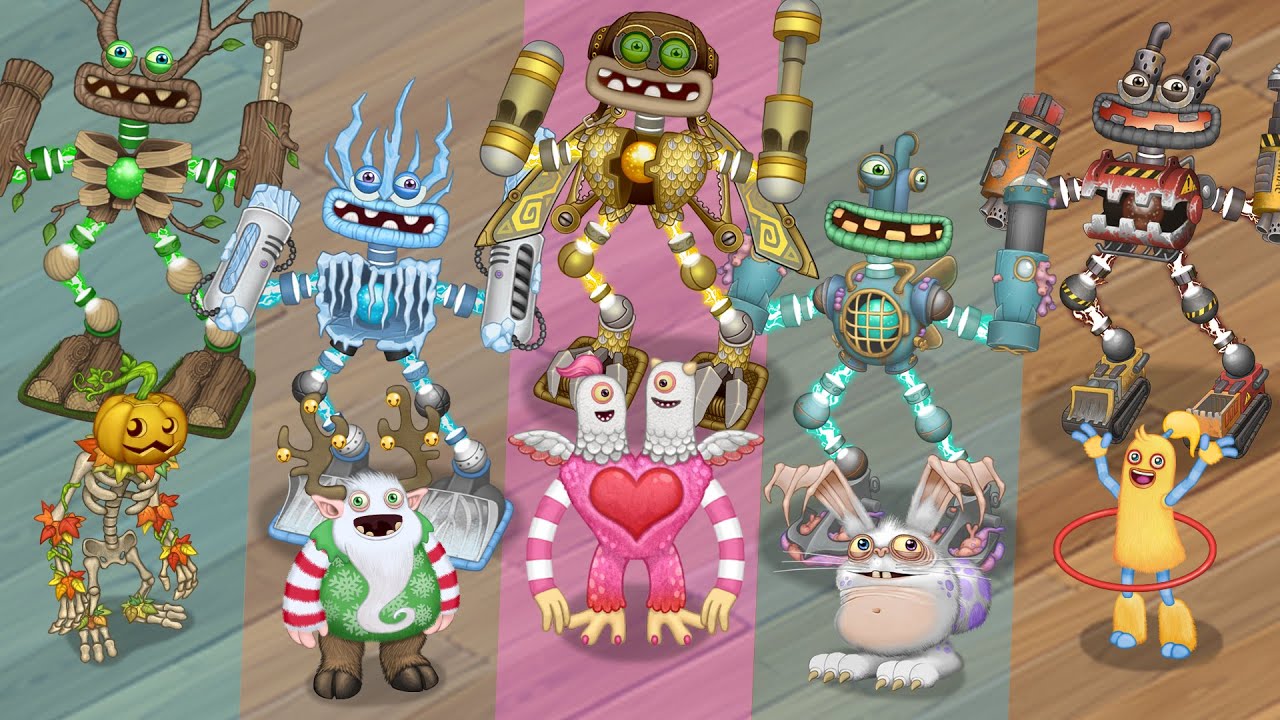 Seasonal Epic Wubboxes My Singing Monsters YouTube