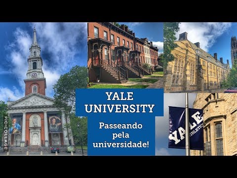 Conheci a Universidade Yale!