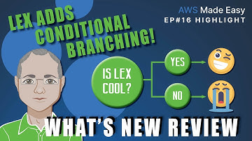Amazon Lex now supports conditional branching | Ask Us Anything Ep# 16 Highlight