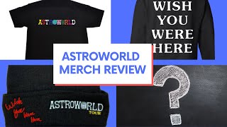 ONE NIGHT ONLY ASTROWORLD MERCH REVIEW | LIMITED EDITION!