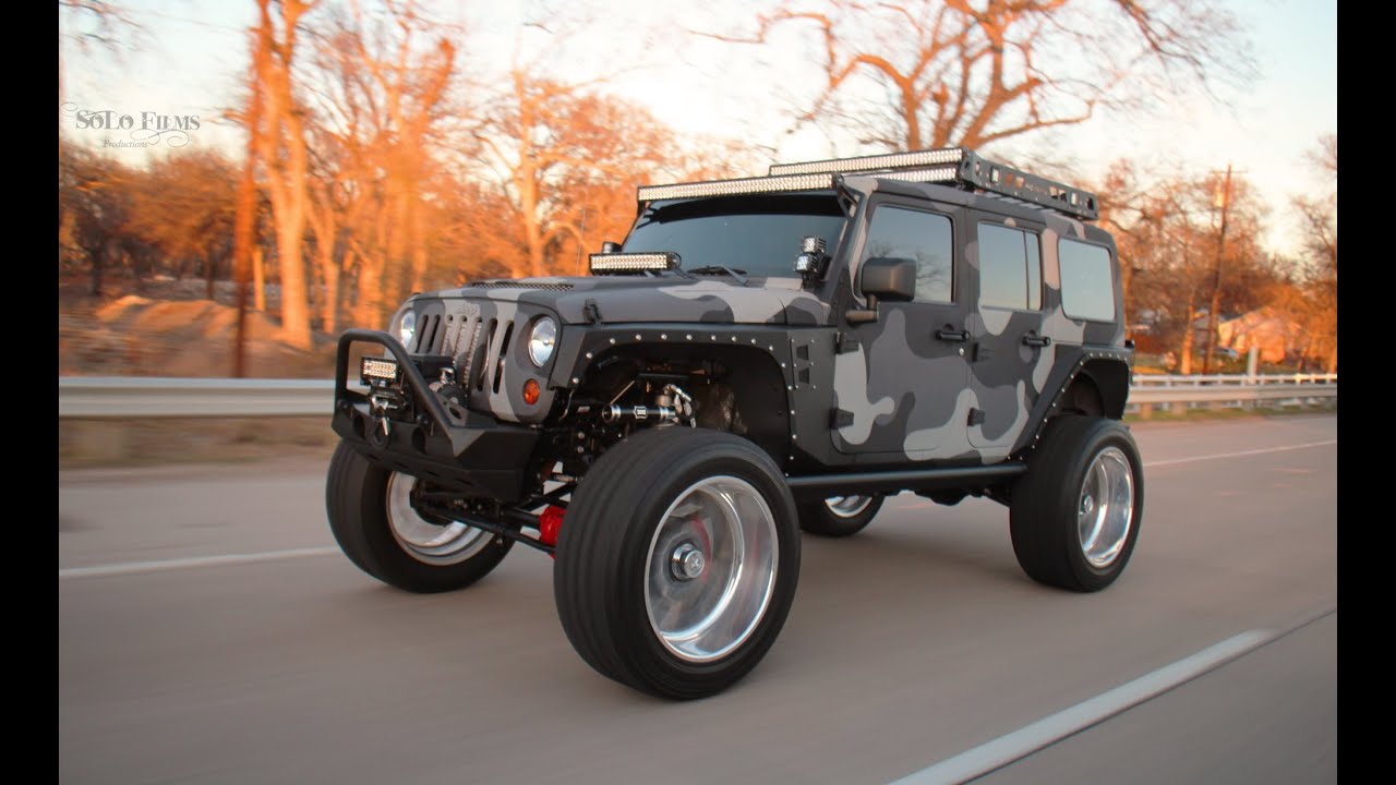 solo films, complete customs, jeep, wrangler, rigid industries, american fo...