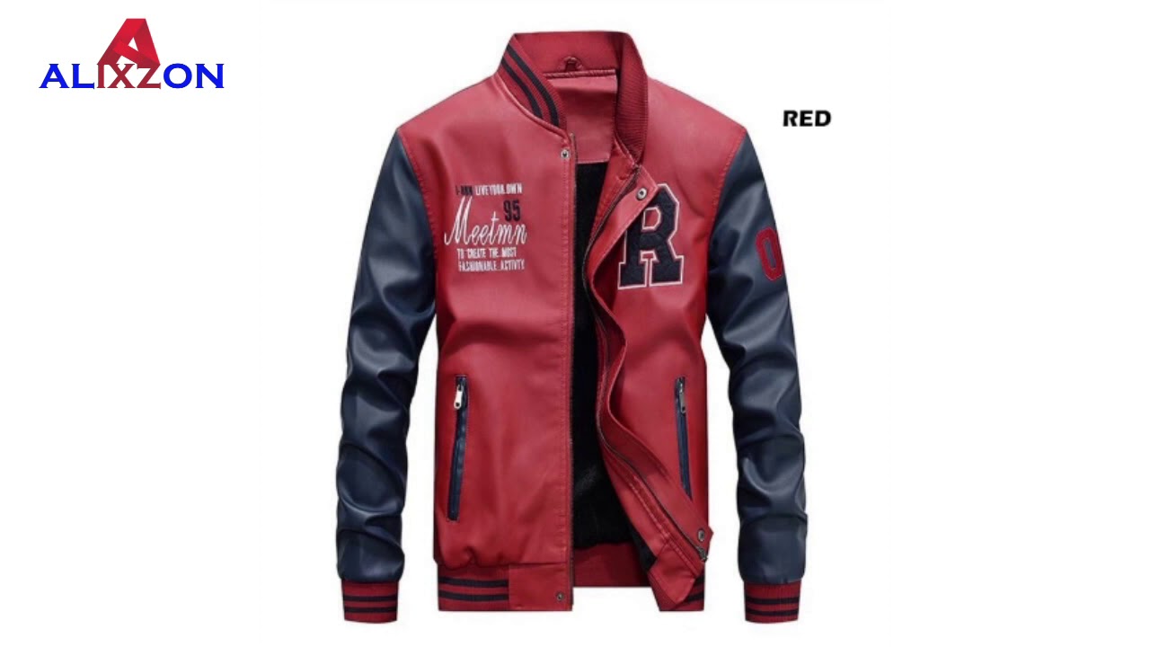 Men Baseball Jacket - YouTube