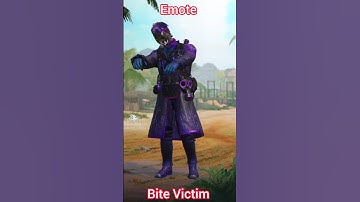Bite Victim Emote Cod Mobile #shorts #codm #callofdutymobile #codmobile